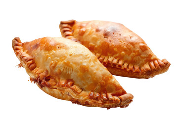 Fried Pie Isolated On Transparent Background