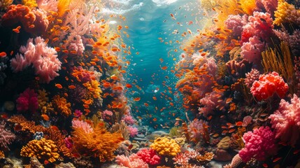 Fototapeta na wymiar underwater diversity