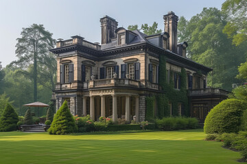 Majestic Georgian Estate Amidst Expansive Grounds
