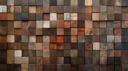 Image of wood laminate floor square samples.