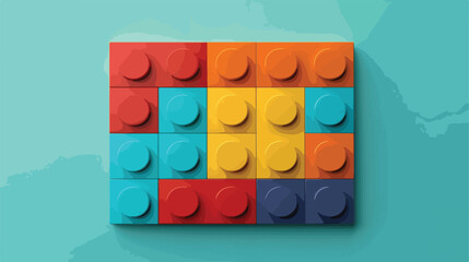 lego icon. sign design. background flat vector
