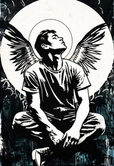 Angel illustration