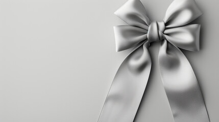 bow on white background