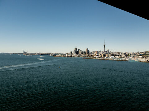 New Zealand Auckland's skyscrapers