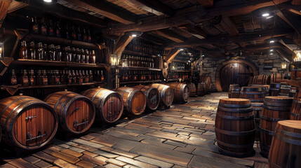 Old wine cellar and tasting room