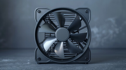 Obraz premium fan for pc on white background