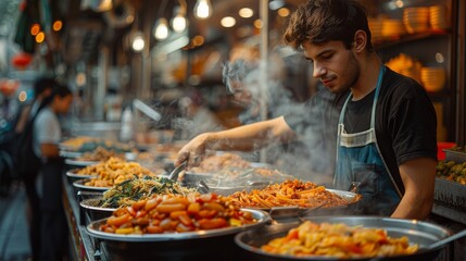 Obraz premium Street Food