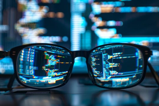 Conceptual photo of implementation of secure coding