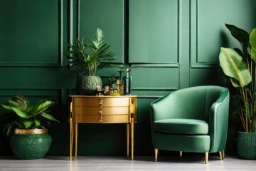 Couch Living Room Interior with Abstract Paintings , frames poster mockups , and Wooden Coffee Table

