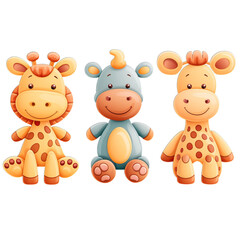 Obraz premium set of animals