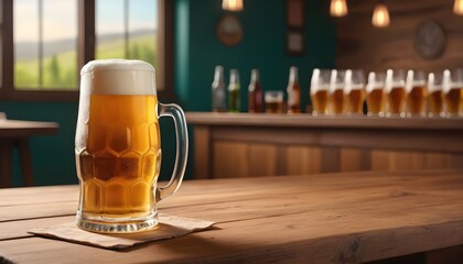 Glass of beer