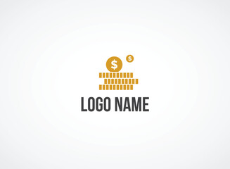 fast money logo combination. Fast pay symbol or icon. Unique cash and digital logotype design template.
