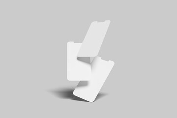 Floating UI Screen Mockup for showcasing your design to clients