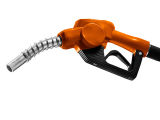 gasoline injector gasoline pump, transparent background