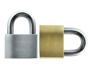 Lock, transparent background