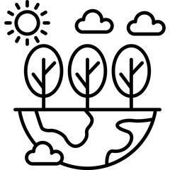 Obraz premium Plant Tree Icon