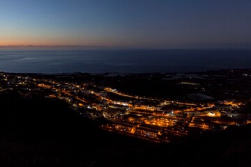 La Frontera nocturna