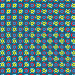 seamless pattern with colorful circles, seamless pattern with flowers, seamless pattern, flower pattern, pattern