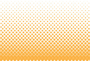 Squares with rounded edges orange small medium large Overlapping gradients make the image look three-dimensional It is considered an abstract work as the main basis suitable for designing further work - obrazy, fototapety, plakaty