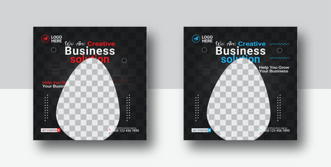 Business webinar editable business webinar social midia post vactor banner tamplate.Business conference flayer creative digital marketing corporate social midia post.see less