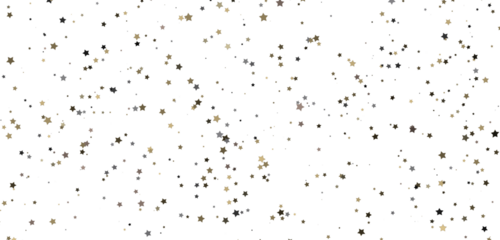 Dazzling Delight: Witness the Brilliance of a 3D Gold Stars Downpour