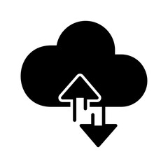 Cloud Computing Vector Icon
