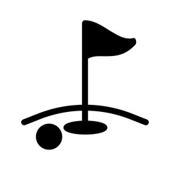 Golf Vector Icon