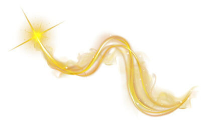 Golden Glowing Dust © klyaksun