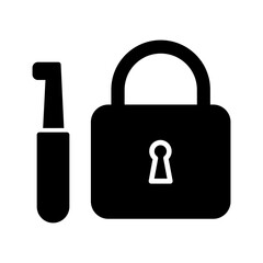 Lockpick Vector Icon