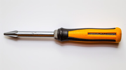 Fototapeta premium screwdriver on white background