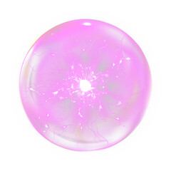 Pink Glowing Magic Ball