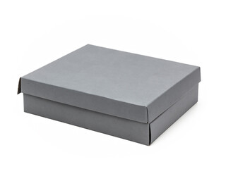 cardboard box isolated on white background