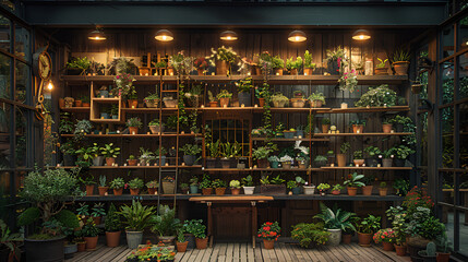 plant shop inside