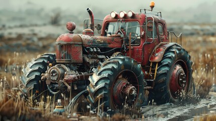 Mechanical Marvels Showcasing the Power of Digital Tractors
