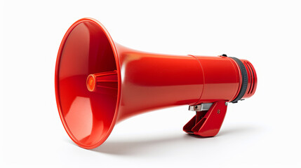 speacker on white background