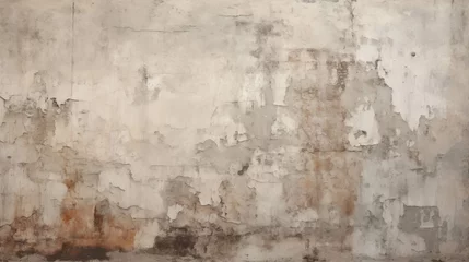 Badkamer foto achterwand Verweerde muur Walls that have decayed over time.