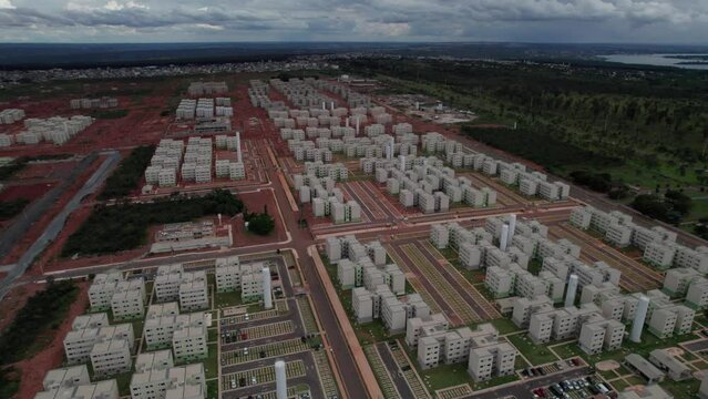 Predios do Condominio Residencial no Itapo&atilde; - Brasilia DF