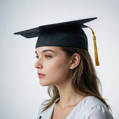 portrait of a female graduate
