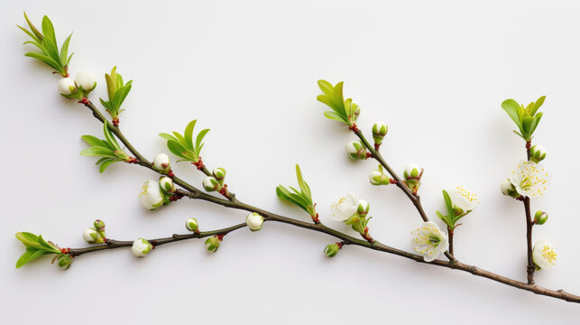 springle on white background