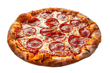 Bianca Pizza on a Transparent Background