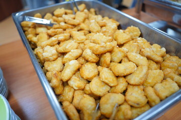 fried chicken nuggets