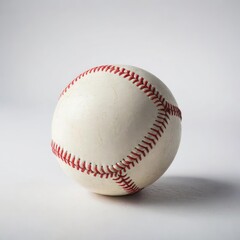 baseball ball isolated on white