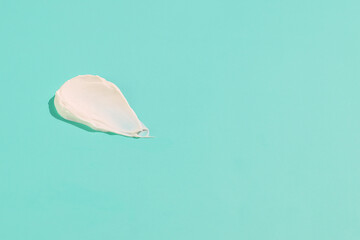 White cosmetic cream smash, texture sample