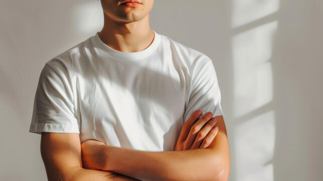 t-shirt on white background