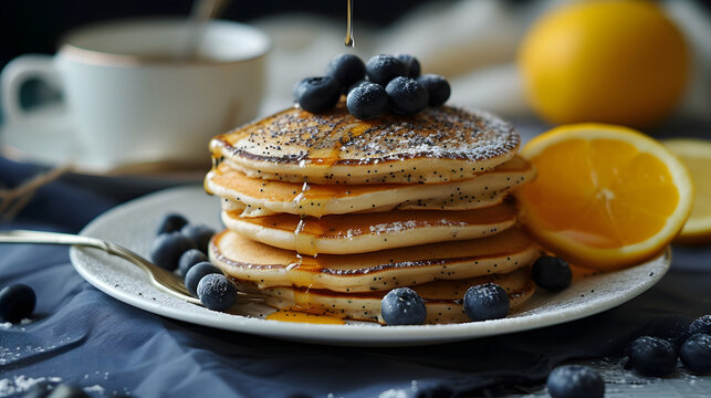 Blueberry Orange Pancakes