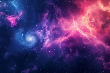 Obraz premium Colorful galaxy