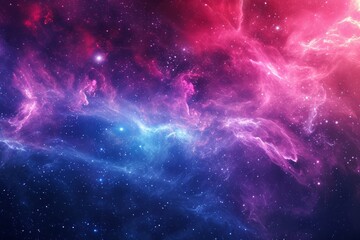 Naklejka premium Colorful galaxy