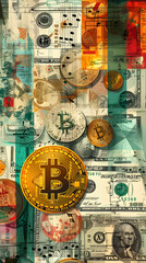 Bitcoin Money Montage