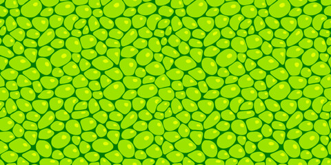 Plant cells template background vector illustration. Leaf structure seamless pattern. Green plant chlorophyll texture for organic wallpapers, eco, agro and scientific design. seeds repeated backdrop