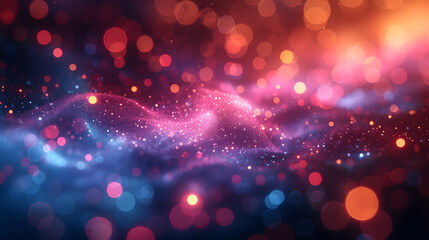 Ethereal Pink Bokeh